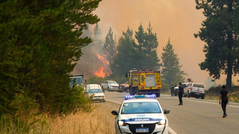 Con un amplio despliegue de recursos, Provincia refuerza el operativo contra el incendio en Puerto Patriada