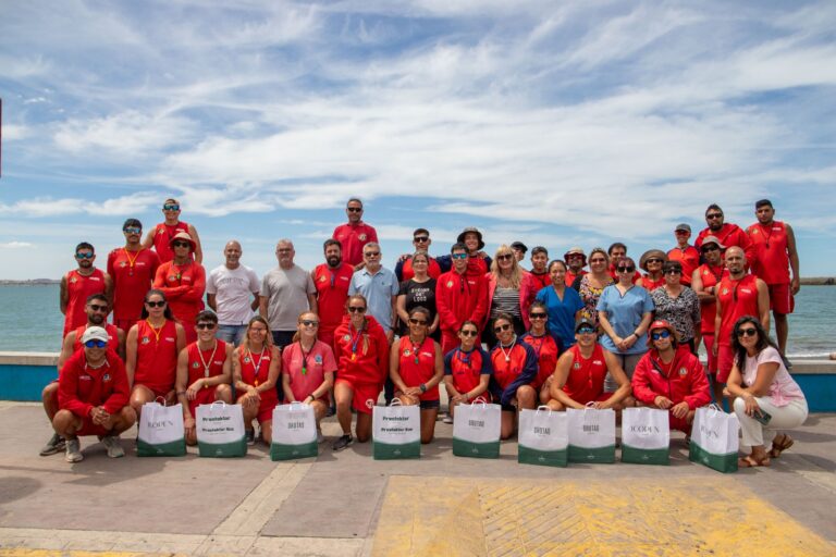 El Municipio entregó protectores solares y botiquines al Servicio de Guardavidas