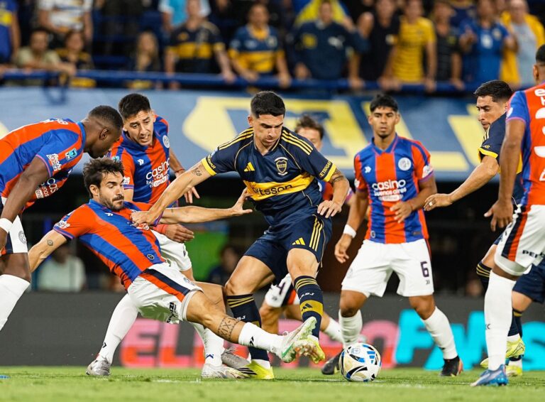 Empate con tensión en la Bombonera: Boca y San Lorenzo igualaron 1-1 por la fecha 10