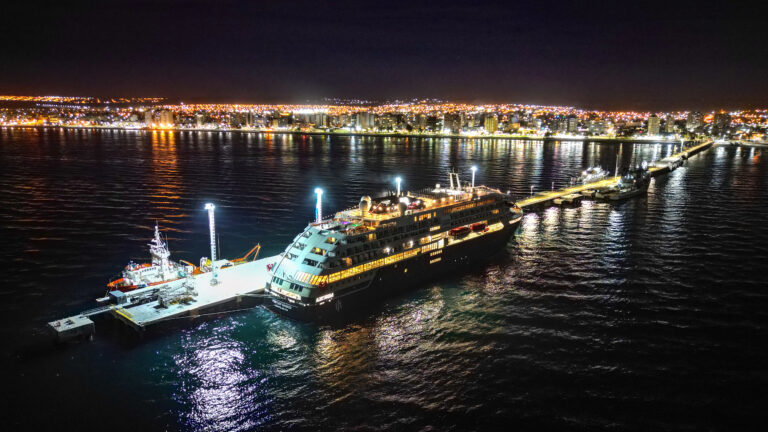 Chubut transita los últimos arribos de la temporada de cruceros