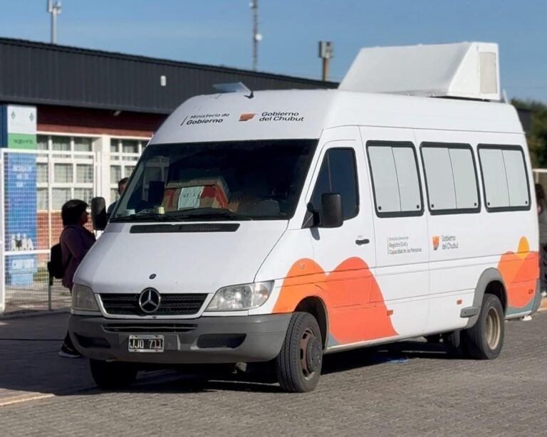La Unidad Móvil del Registro Civil recorrerá Comodoro Rivadavia y localidades del interior durante mayo