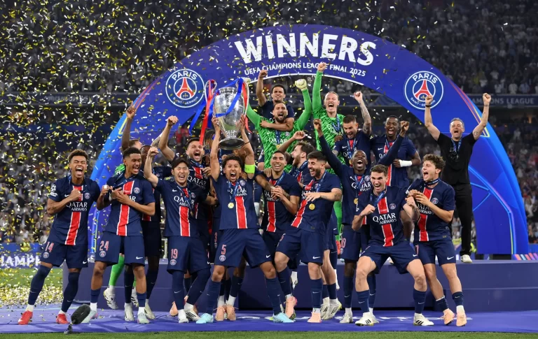 PSG bicampeón de la Champions League al vencer por penales al Arsenal