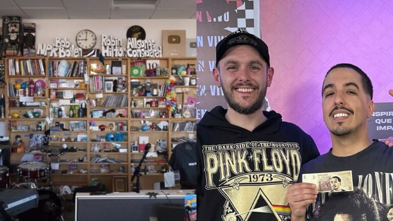 Un artista de Comodoro llegó al mítico Tiny Desk de NPR