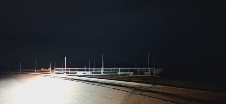 Por el robo de cables el 60% del paseo costero de Stella Maris se quedó sin luz