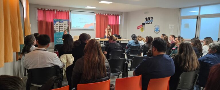 Equipos de los Hospitales Regional y Alvear de Comodoro Rivadavia se capacitaron en la “Ley Nicolás” y Gestión de Riesgos
