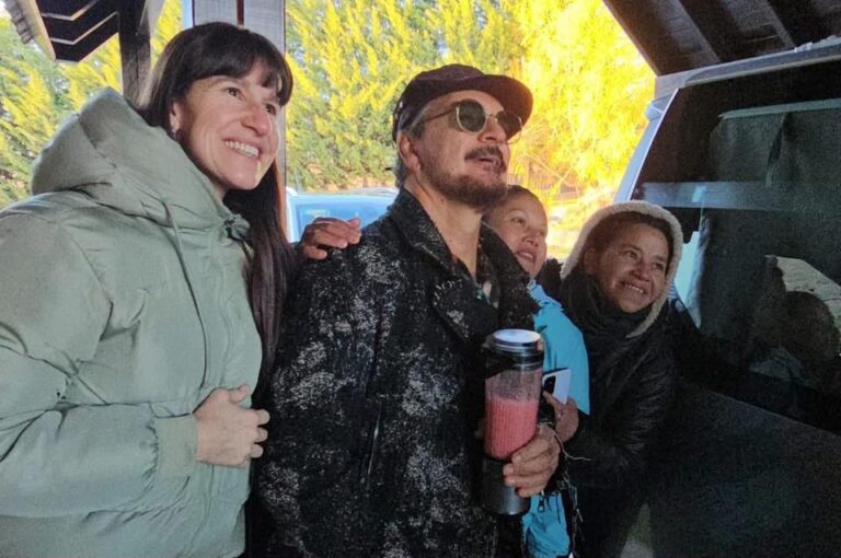 Ricardo Arjona eligió El Calafate para disfrutar de unos días de descanso en la Patagonia