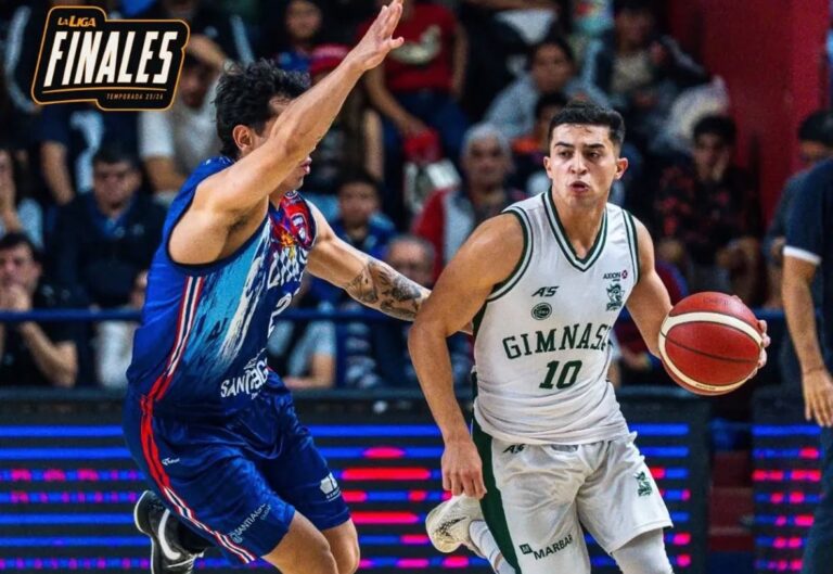 Gimnasia golpeó primero en la final y se llevó un valioso triunfo en Santiago del Estero