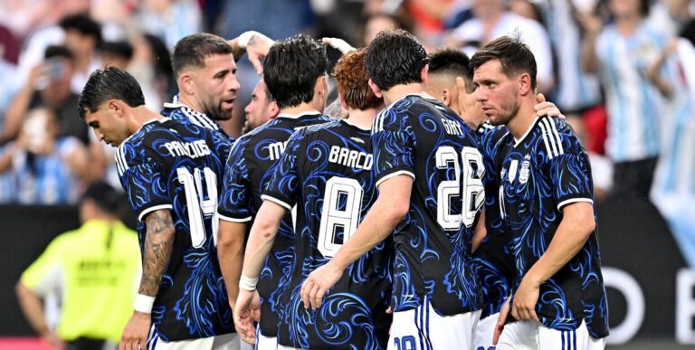 Argentina arrancó con una victoria su preparación para la Copa del Mundo