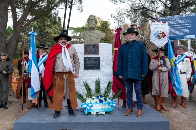 Othar presidió el homenaje a Gral. Martín Miguel de Güemes en su 205° aniversario