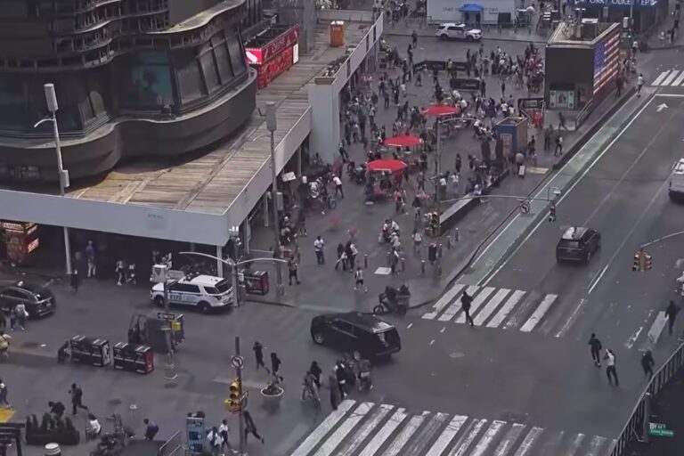Pánico en Manhattan tras una balacera en una de las zonas más concurridas de Nueva York