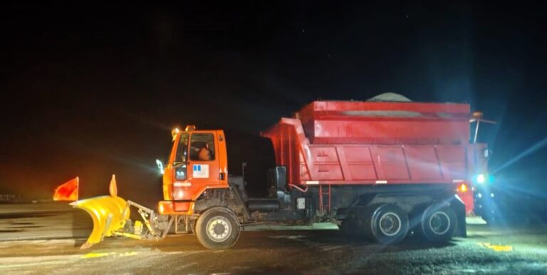 Ruta 3: alertan por hielo, niebla y fuertes heladas entre Garayalde y Comodoro Rivadavia