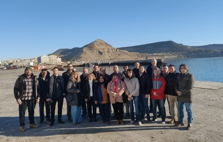 El Puerto de Comodoro Rivadavia profundiza lazos con la Cámara de Comercio y referentes del sector productivo local